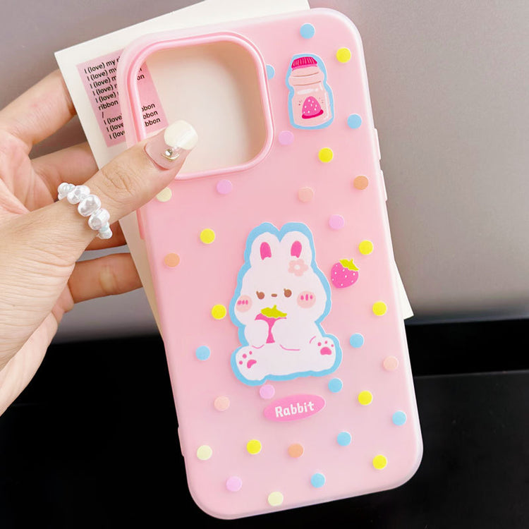 手機殼|iPhone16promax膚感果凍蘋果15手機殼14pro適用12手繩13批發「WL0304」24.09-2