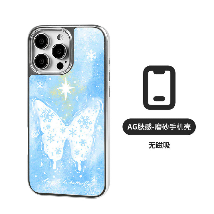 手機殼|蘋果16磁吸手機殼AG磨砂碳纖紋殼12適用iPhone14Pro小米15「LR1372」25.05-2