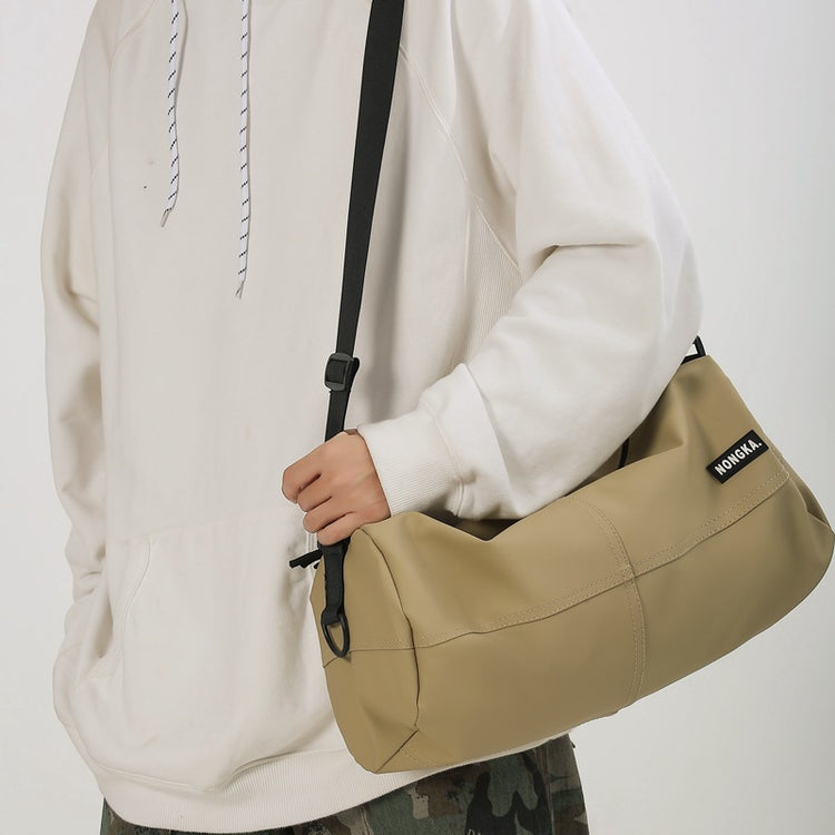 致青春|帆布包包女包2024春夏新款潮時尚帆布單肩包小眾時尚枕頭包「9904-122」24.04-5