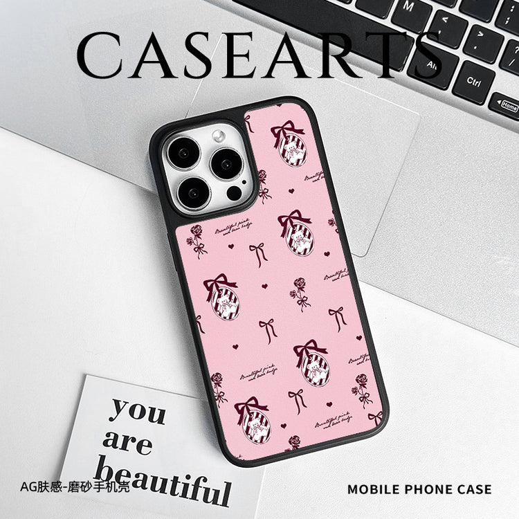 手機殼|AG磨砂碳纖紋蘋果16磁吸手機殼15iPhone14pro適用13/12Promax「LR1417」25.04-2