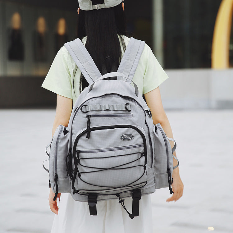 致青春|小眾高中生旅遊輕便背包 大容量運動戶外登山雙肩包女學生書包「8241-136」25.08-4