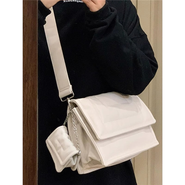 日韓流行|軟皮包包女2025斜挎女包腋下雲朵包大容量高級感通勤托特包子母包「9535#」25.02-3