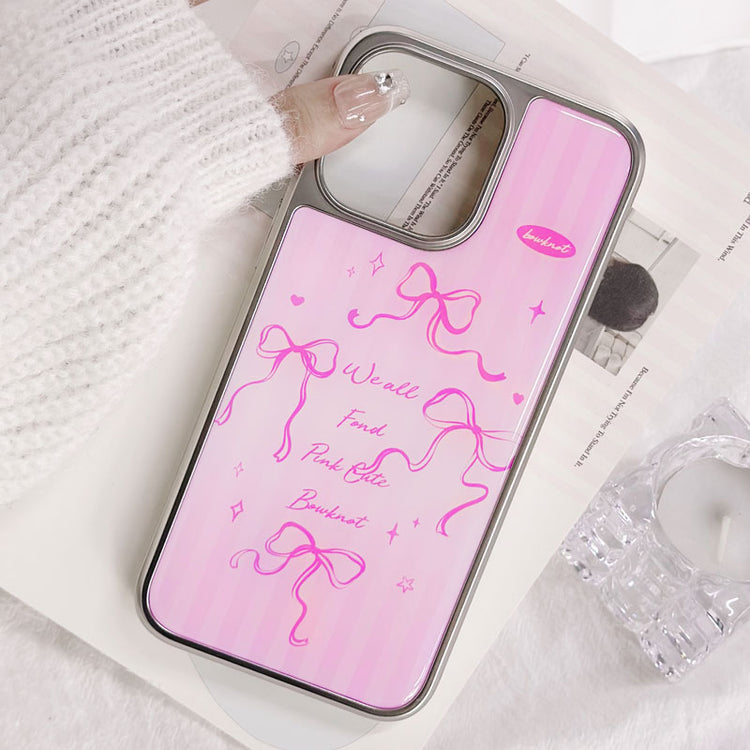 手機殼|iPhone電鍍銀邊滴膠手機殼蘋果16/15/14 ProMax15plus適用「LR1391」25.04-1