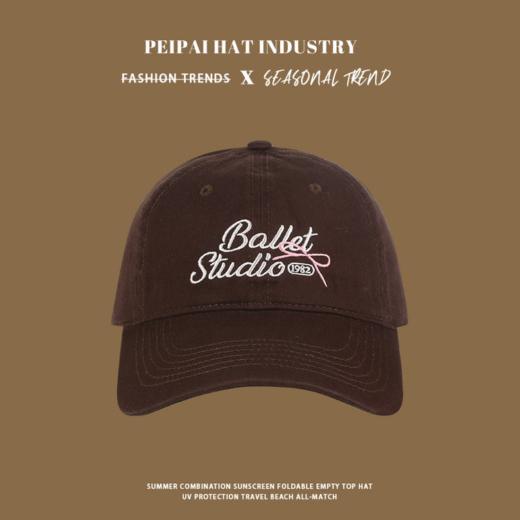 流行帽子|棒球帽女春秋新款休閒防曬帽戶外運動顯臉小時尚遮陽帽鴨舌帽子男「C4361」24.08-4