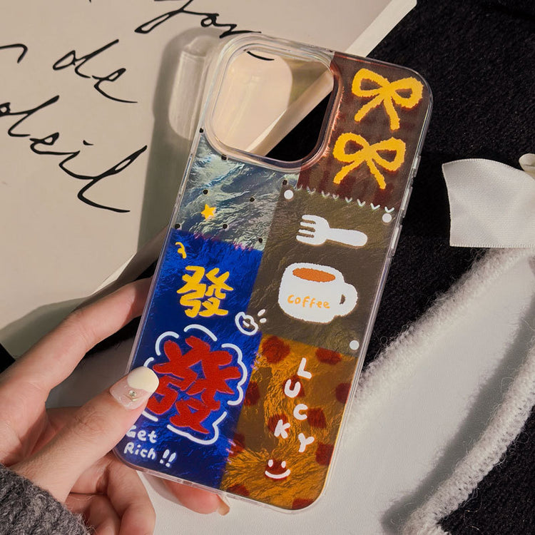 手機殼|iPhone16手機殼14Pro蘋果15Promax批發13卡通12適用11冰川紋「LR1356」24.12-4