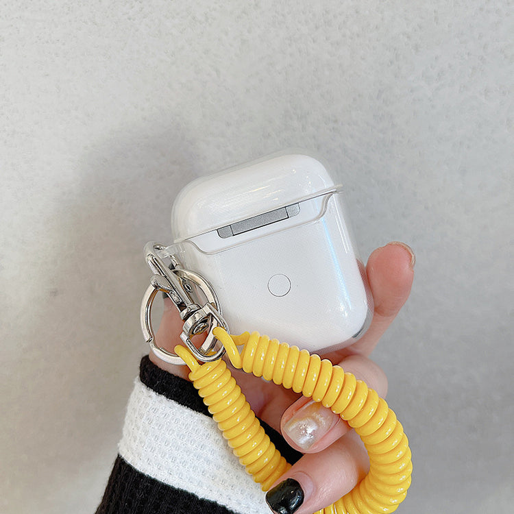 耳機套|適用2/3代無線藍牙耳機套愛心airpodspro保護殼套帶掛繩「BQ2418」24.07