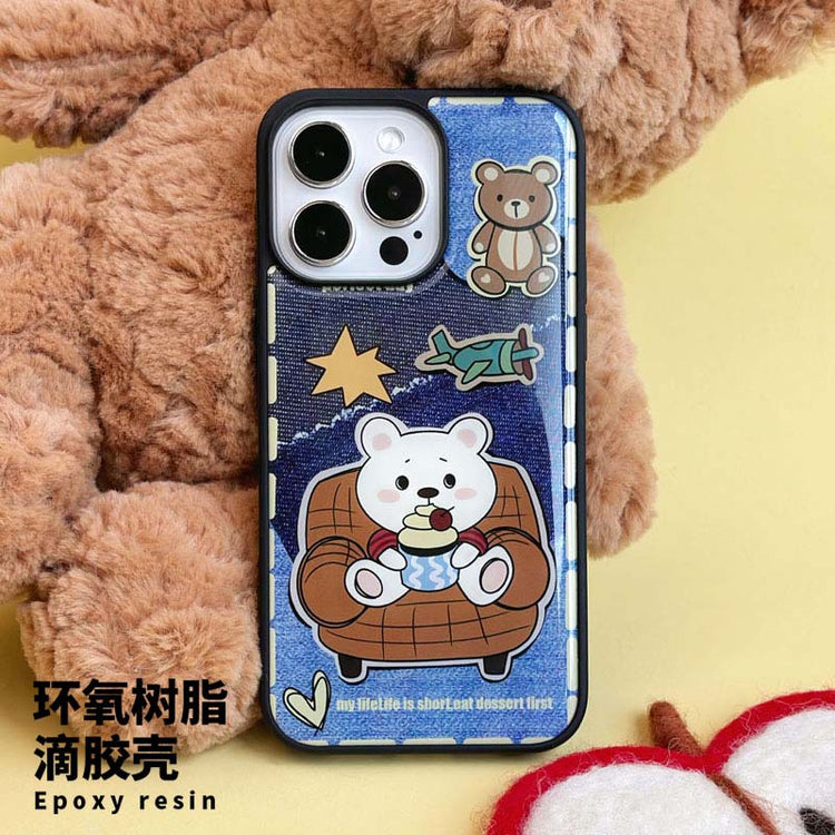 手機殼|蘋果13適用iPhone手機殼15Promax卡通14pro滴膠殼華為mate60「WL0188」24.09-1