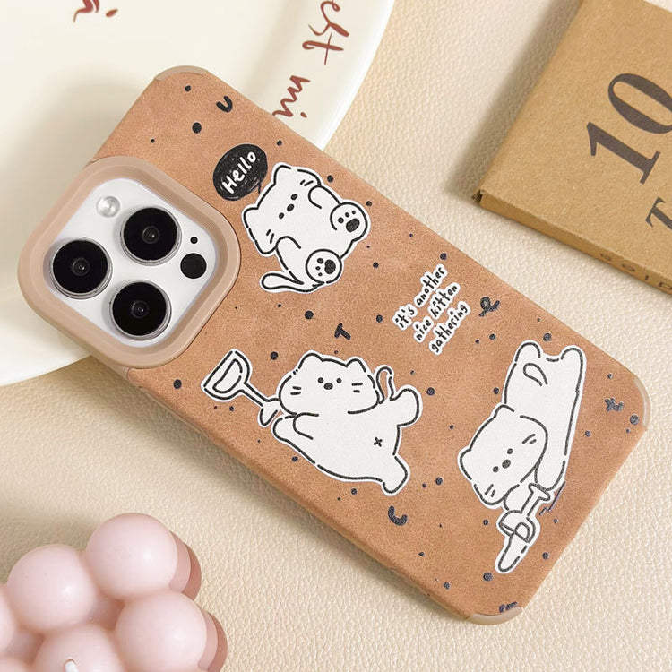 手機殼|蘋果16手機殼iPhone14貼皮殼15Promax創意13卡通12適用11Pro「LR1186」24.12-3