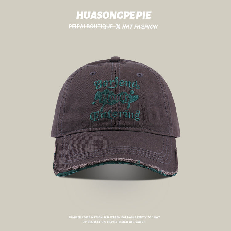 流行帽子|帽子春夏帽子遮陽帽女防曬防紫外線時尚遮臉鴨舌帽戶外學生棒球帽「C3656」24.02-2