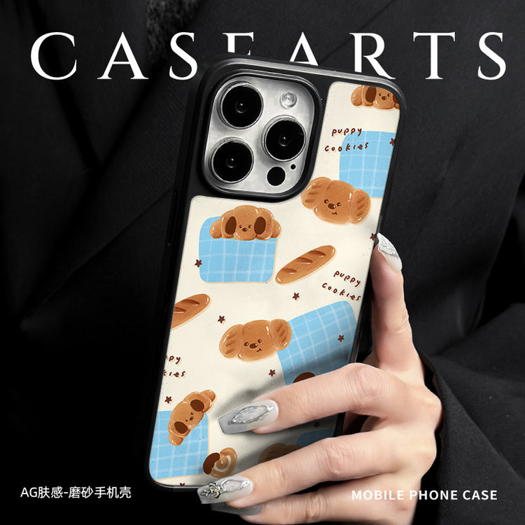 手機殼|iPhone14適用蘋果16手機殼磁吸AG磨砂碳纖紋13批發12Promax女「LR1272」25.04-2