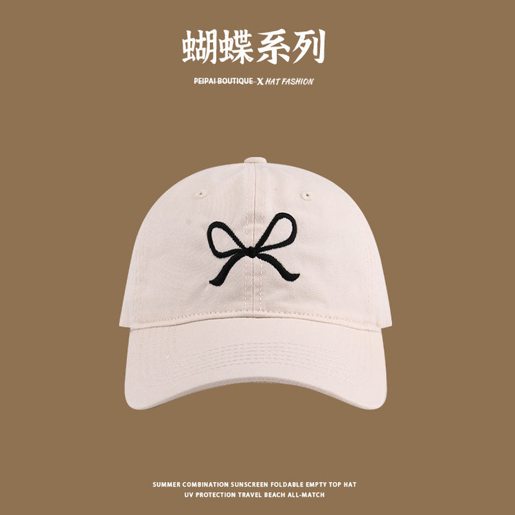 流行帽子|帽子防曬帽夏季女戶外防紫外線遮陽帽遮臉日系小清新顯臉小鴨舌帽「C4040」24.06-1