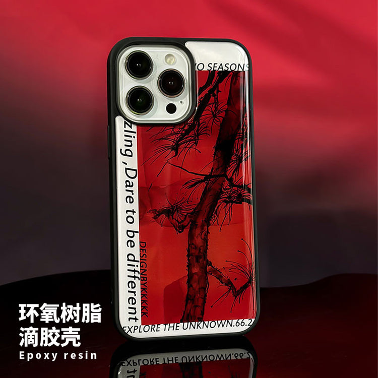 手機殼|11滴膠殼13蘋果15Promax手機殼12適用iPhone14pro華為mate60「WL0190」24.09-1