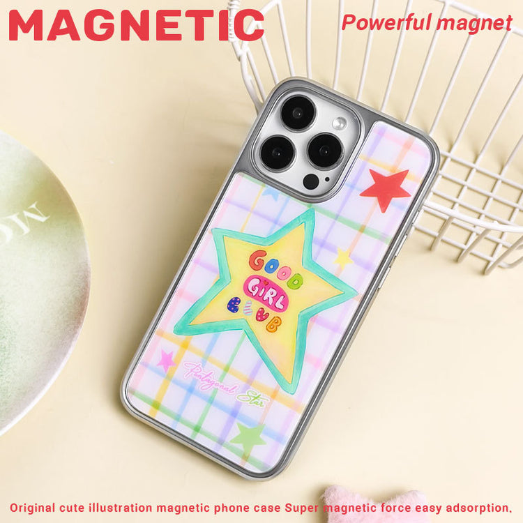 手機殼|蘋果16手機殼磁吸AG磨砂殼ins風13Promax適用iPhone14小米15「LR1697」25.07-1