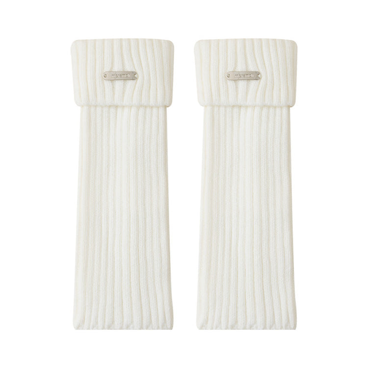 女襪|羊毛襪套女秋冬季加厚保暖鎖溫堆堆襪復古Y2K辣妹彈力中筒腿套「WT239068」25.09-2