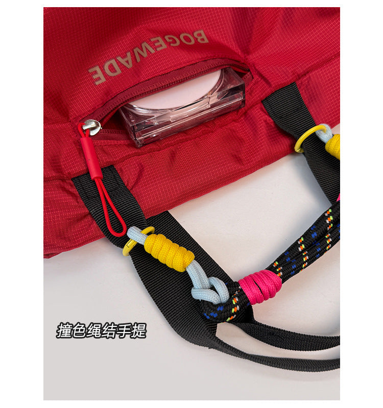 致青春|日系潮牌肩包女質感手拎包小眾設計感簡約百搭斜跨包跨境「8036-116」25.09-3