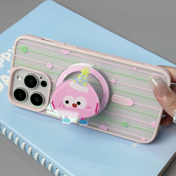 手機殼|11蘋果15手機殼適用12磁吸支架iPhone14磨砂磁吸13Promax女「LR1074」24.12-2