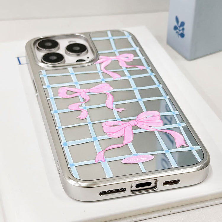 手機殼|蘋果16手機殼14適用iPhone15韓國ins風磁吸鏡面碳纖紋殼小米「LR1679」25.05-3