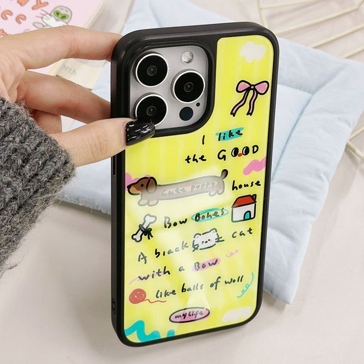 手機殼|蘋果16手機殼iPhone15光面碳纖紋殼14Promax適用小米14批發「LR1347」25.01-1