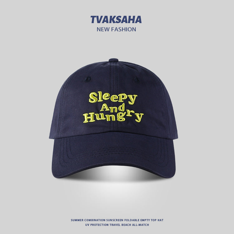 流行帽子|防曬帽夏季女韓系刺繡粉色棒球帽糖果色百搭情侶遮陽帽學生鴨舌帽「C4129」24.07-3