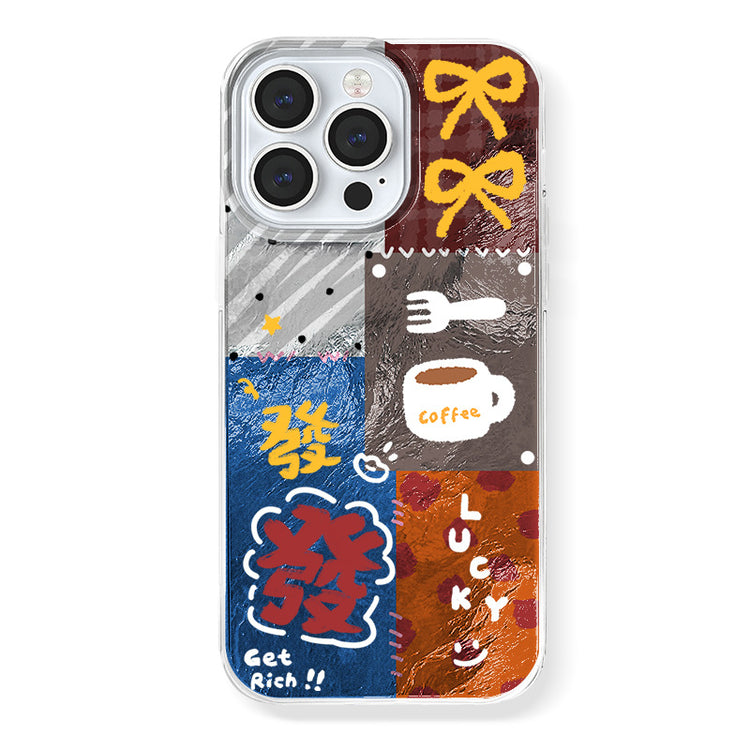 手機殼|iPhone16手機殼14Pro蘋果15Promax批發13卡通12適用11冰川紋「LR1356」24.12-4