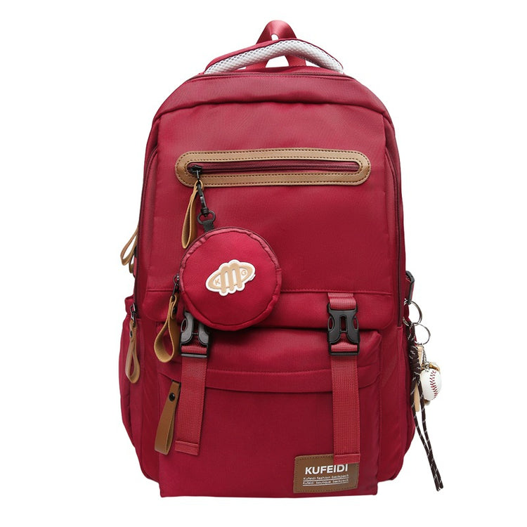 致青春|書包男大學生日系休閒旅行雙肩包輕便百搭大容量初高中生電腦背包「9050-138」25.09-4