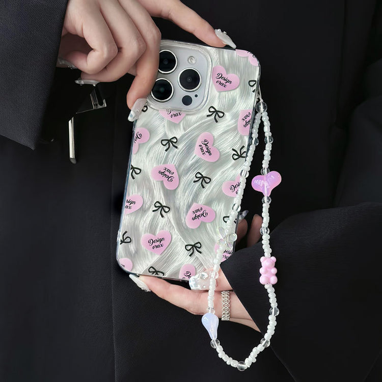 手機殼|iPhone15Pro羽紗手機殼女蘋果13/14適用12大孔透明11Promax「WYB0852」24.07