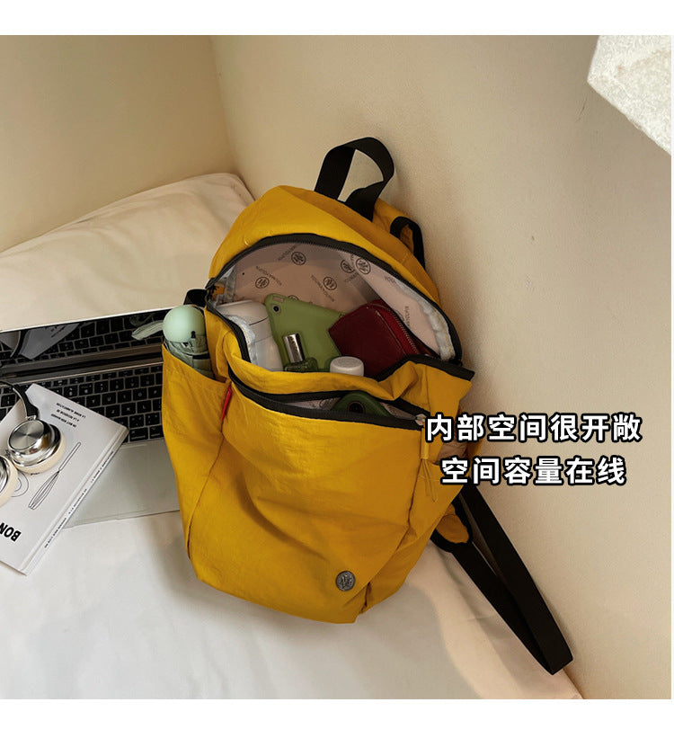 致青春|戶外旅行雙肩包女可折疊輕便運動背包男簡約休閒旅行大容量登山包「2569-123」25.09-3