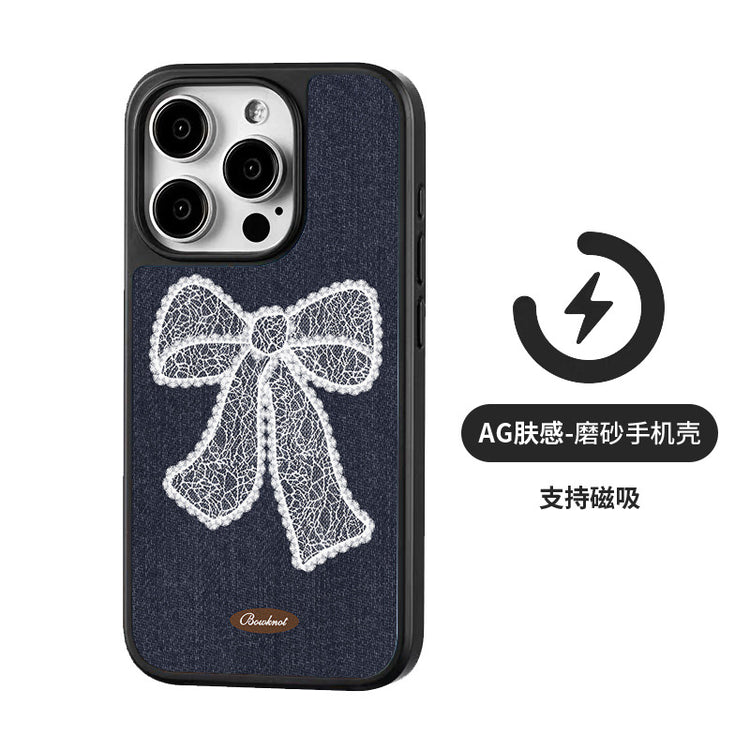 手機殼|蘋果16手機殼iPhone14適用13磁吸AG磨砂碳纖紋15Pro韓系12女「LR1434」25.04-2
