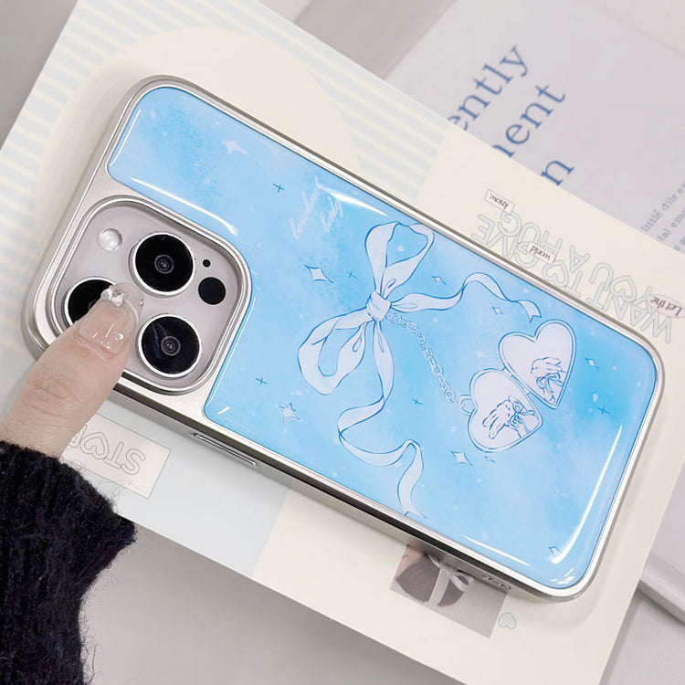 手機殼|蘋果16手機殼iPhone15Promax14電鍍銀邊滴膠13適用華為p70pro「LR1431」25.03-3