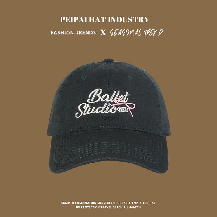 流行帽子|棒球帽女春秋新款休閒防曬帽戶外運動顯臉小時尚遮陽帽鴨舌帽子男「C4361」24.08-4