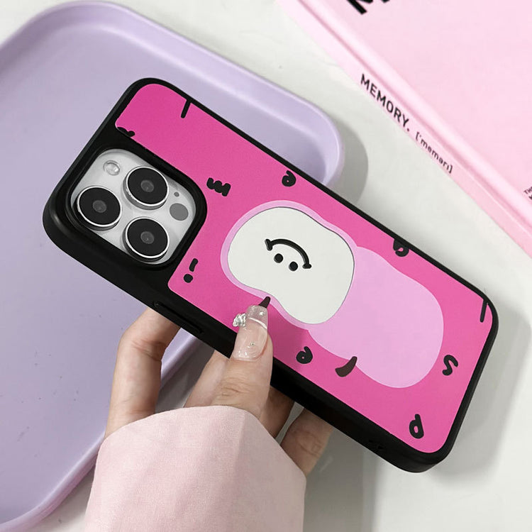 手機殼|適用iPhone15蘋果16手機殼13小米14磁吸鏡面碳纖紋華為mate60「LR1651」25.06-2
