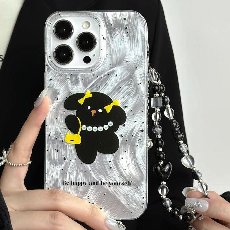 手機殼|iPhone16pro羽紗蘋果15手機殼14保護套12適用13Pro大孔透明11「WL0213」24.10-2