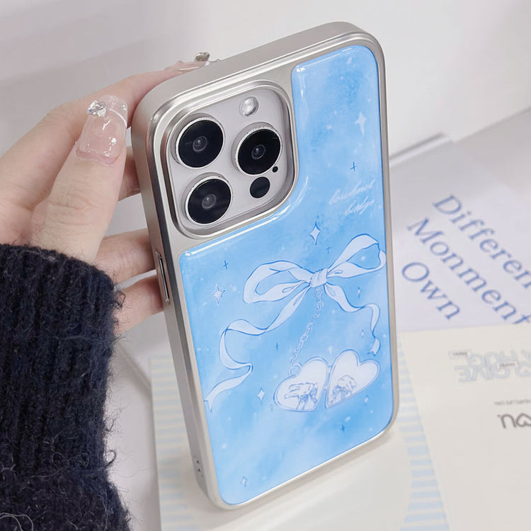 手機殼|蘋果16手機殼iPhone15Promax14電鍍銀邊滴膠13適用華為p70pro「LR1431」25.03-3