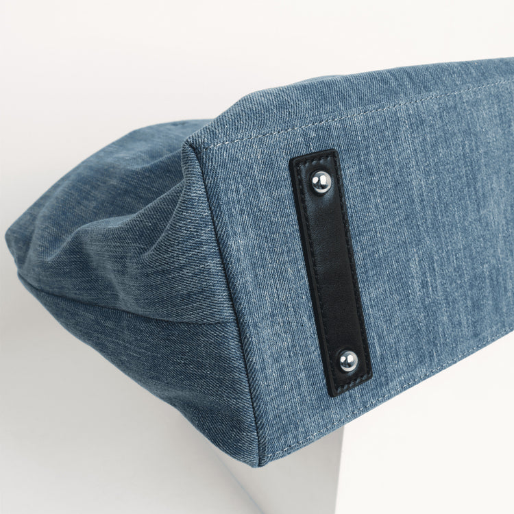 質感真皮|2024新款百搭高級感牛仔頭層牛皮托特包大容量單肩女包慵懶風「3532-1」24.06-4