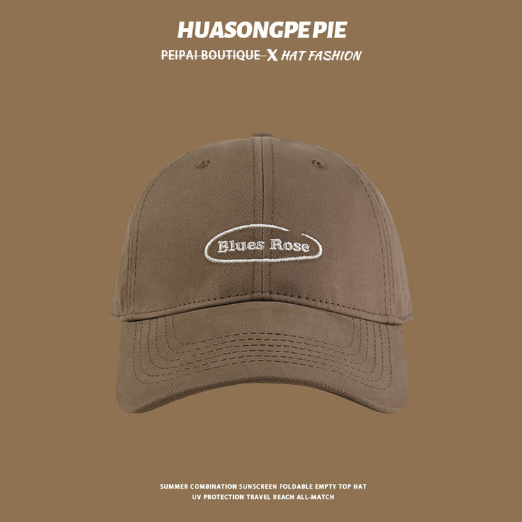 流行帽子|帽子棒球帽女夏季顯臉小防紫外線遮陽帽戶外騎行百搭鴨舌帽太陽帽「C4062」24.06-3