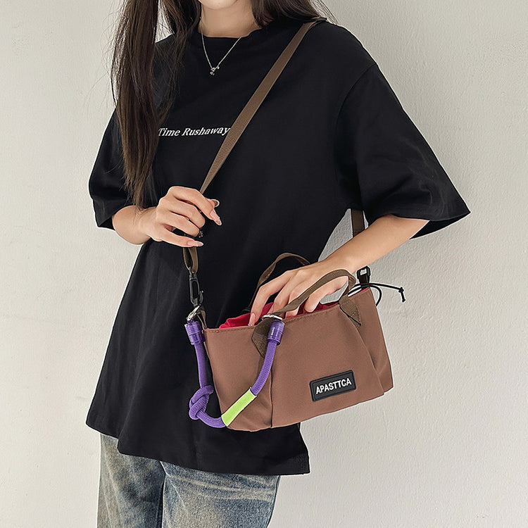 致青春|情侶運動斜挎包簡約休閒男女手提戶外輕便棒球包時尚單肩包批發「294-118」25.08-3