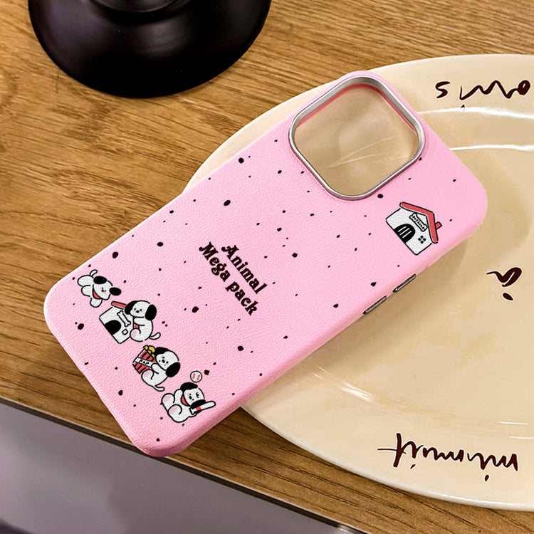 手機殼|iPhone16適用15批發14Promax蘋果13/12銀框皮紋手機殼11批發「LR1200」25.04-3