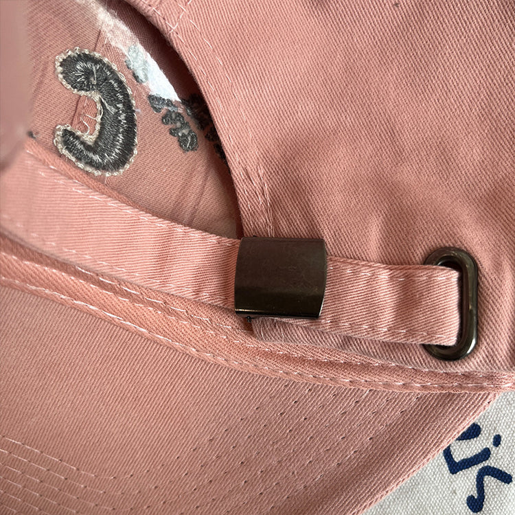 流行帽子|C字母棒球帽女春夏韓系刺繡軟頂遮陽帽學生情侶顯臉小戶外鴨舌帽「C4885」24.12-5