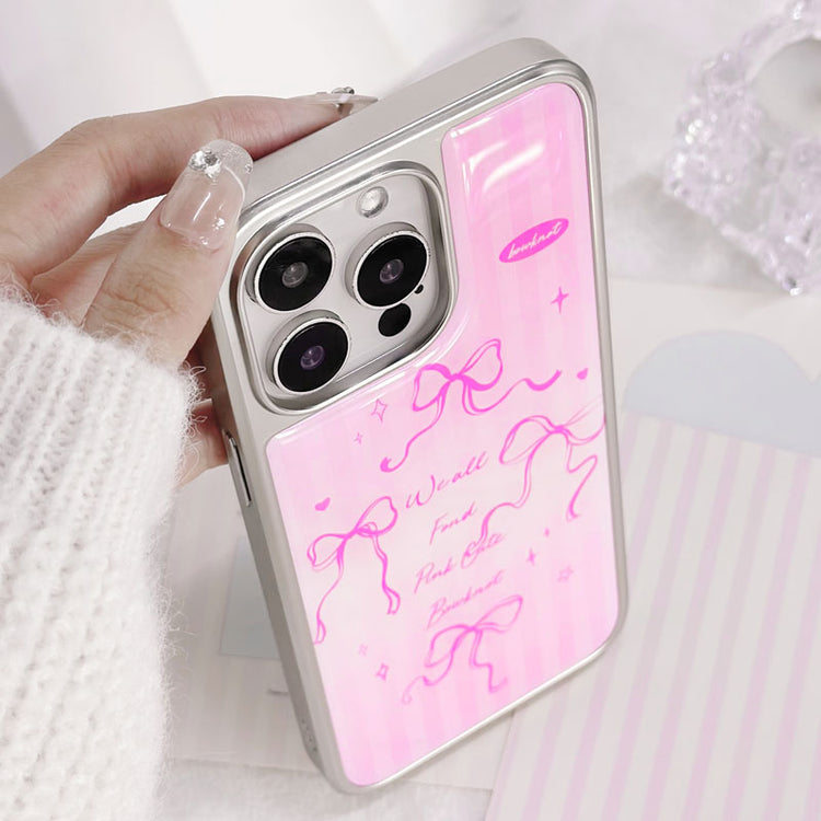 手機殼|iPhone電鍍銀邊滴膠手機殼蘋果16/15/14 ProMax15plus適用「LR1391」25.04-1