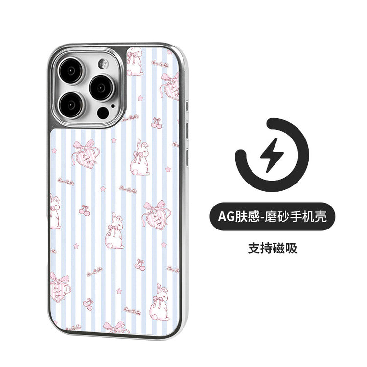 手機殼|蘋果16手機殼iPhone14磁吸AG磨砂碳纖紋13Pro適用小米15/14「LR1381」25.05-2