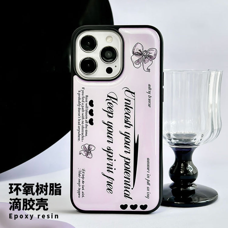 手機殼|蘋果13手機殼iPhone15Promax適用14華為mate60滴膠殼60Pro「WL0200」24.08-3