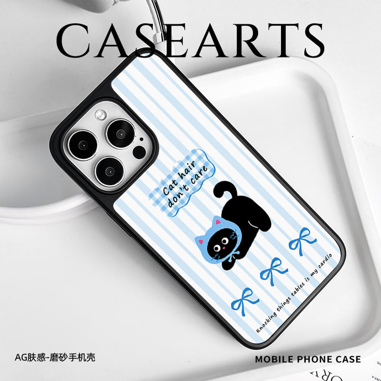 手機殼|iPhone16手機殼12適用15卡通14蘋果13Promax磁吸AG磨砂碳纖紋「WYB2010」25.05-1