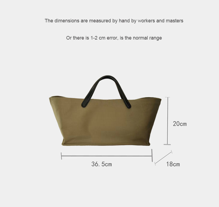 質感真皮|2024年新韓版托特包女頭層牛皮大容量高級感復古通勤包法式小眾包「3725」24.07-5