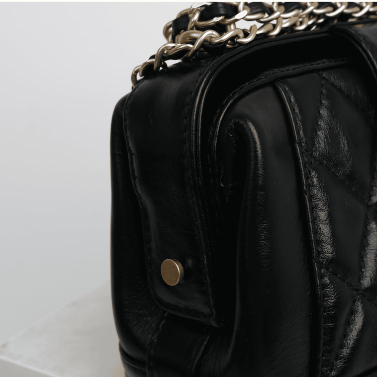 質感真皮|牛皮法式小眾菱格鏈條包包女時尚手提包通勤單肩斜挎小包「8073」24.05-4