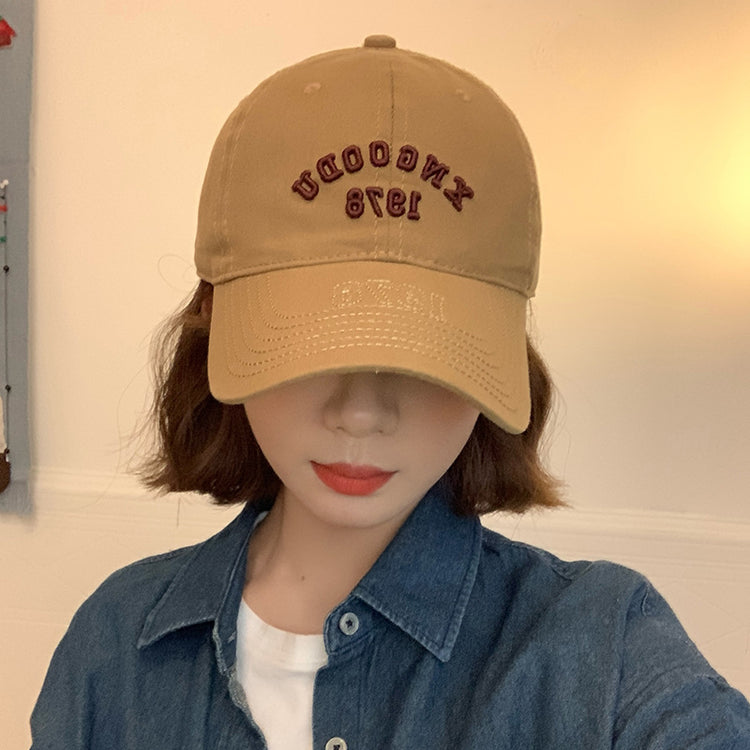 流行帽子|顯臉小棒球帽韓版情侶男女通用鴨舌帽女士春季出遊百搭帽子素顏「C4892」25.01-2