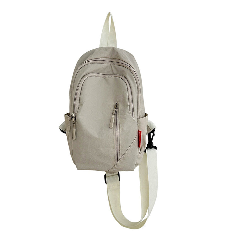 致青春|工裝風簡約單肩包2025跨國新款休閒ins男背包純色百搭斜背包批發「0997-122」25.03-4