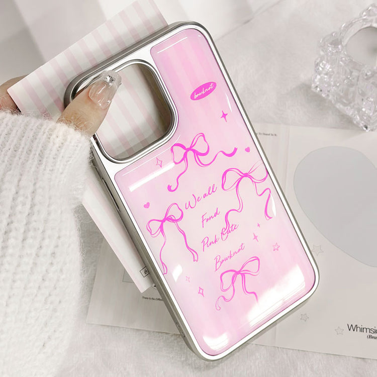 手機殼|iPhone電鍍銀邊滴膠手機殼蘋果16/15/14 ProMax15plus適用「LR1391」25.04-1