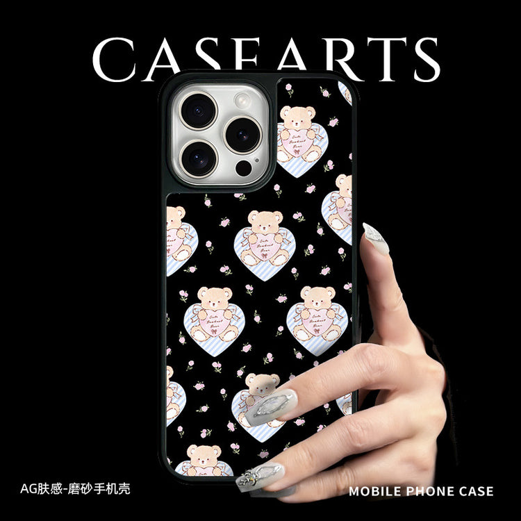 手機殼|磁吸AG磨砂碳纖紋15iPhone14pro適用13/12Promax蘋果16手機殼「LR1394」25.04-2