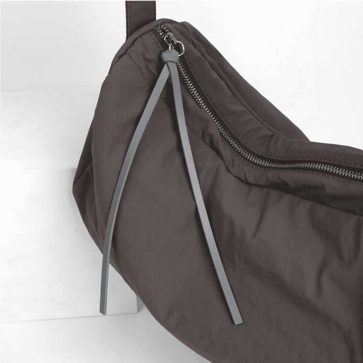 質感真皮|韓版輕便手抓紋防水布休閒大容量單肩包男女運動健身斜挎托特包「3201」24.06-2