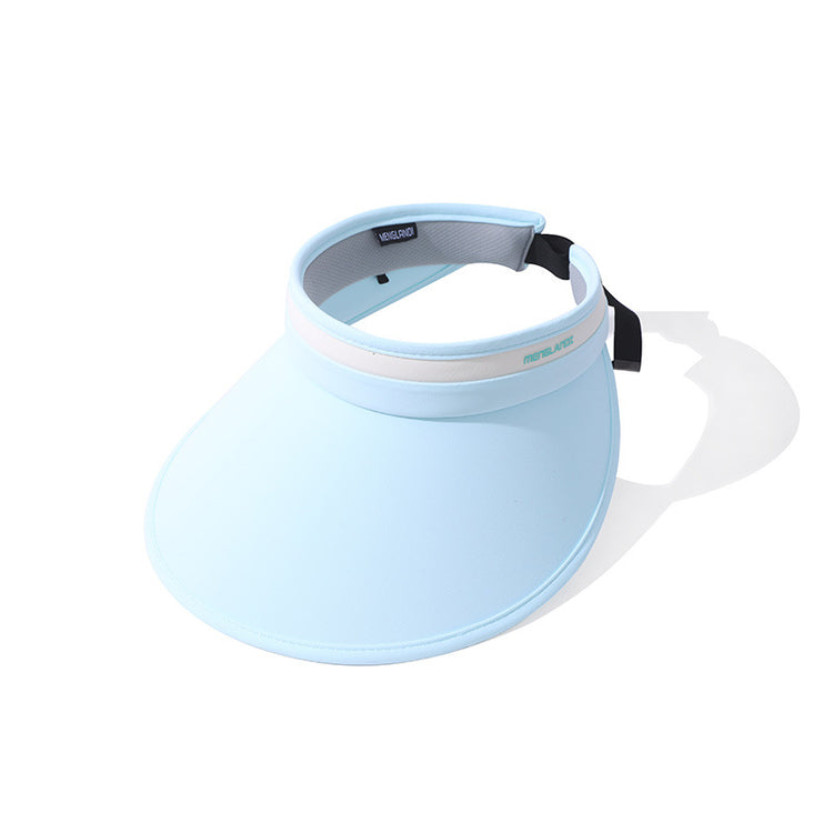 流行帽子|騎車防曬太陽帽夏季新款大檐遮臉防紫外線出遊沙灘空頂空頂帽帽子「C3957」24.05-3